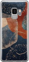 Samsung Galaxy S9 siliconen hoesje - Abstract Terracotta - Soft Case Telefoonhoesje - Multi - Print