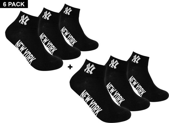 New York Yankees - Lot de 6 paires de chaussettes - Zwart - Algemeen - taille 35-38