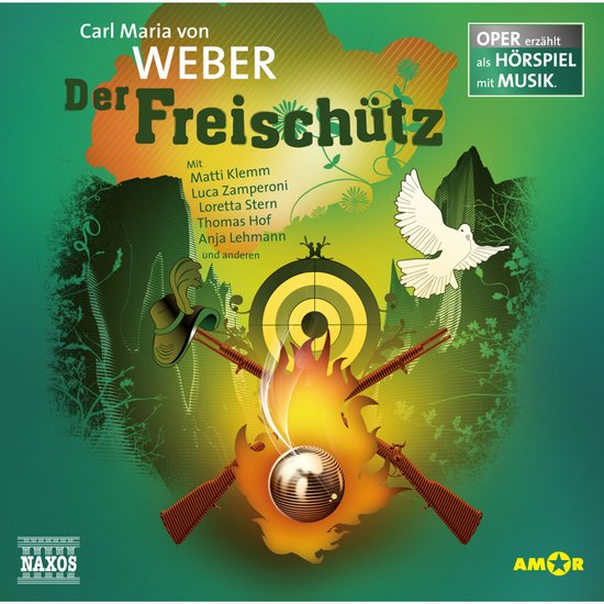 Der Freischütz - Oper erzählt als Hörspiel mit Musik - cover