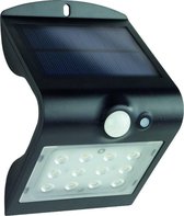 REV Solar LED-licht met bewegingsmelder, zwart