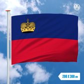Vlag Liechtenstein 200x300cm