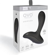 OVO Q1 - Anaal Vibrator - Zwart - Zwart - Sextoys - Vibrators - Vibo's - Vibrator Anaal