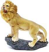 Leeuwen beeld voor binnen en buiten – leeuwenkoning op rotsblok | GerichteKeuze