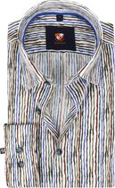 Suitable Overhemd Inked Stripes Multicolour - maat 41