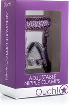 Adjustable Nipple Clamps - Purple - Clamps