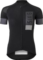 AGU Solid Merino Fietsshirt II SIX6 Dames - Zwart - S