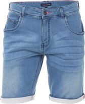 Casa Moda Korte Broek Met Stretch Katoen Blauw 593198500 - 36 (XL)