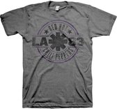 Red Hot Chili Peppers - LA 83 Heren T-shirt - L - Grijs