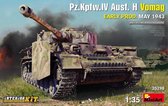 MiniArt | 35298 | Pz.Kpfw.IV Ausf. H Vomag | with interior | 1:35