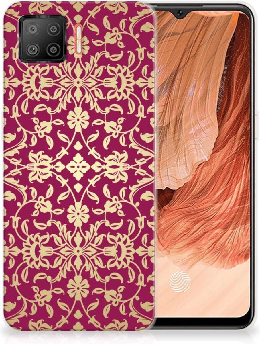 Siliconen Hoesje OPPO A73 4G Barok Pink