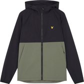 Lyle and Scott Venture Colour Block Jacket heren zomerjas zwart