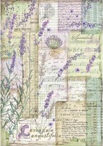 Stamperia Rice Paper A4 Lavender Fantasy (6 pcs) (DFSA4455)