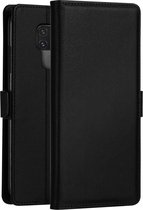 DZGOGO MILO-serie PC + PU horizontale flip lederen case voor Huawei Mate 20, met houder en kaartsleuf en portemonnee (zwart)
