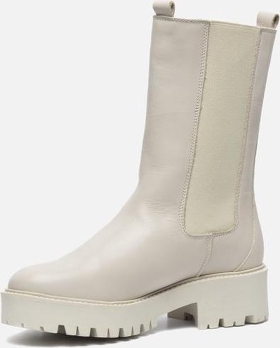 Cellini Hoge chelsea boots wit - Maat 41 | bol.com