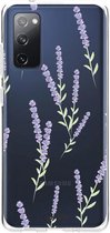 Casetastic Samsung Galaxy S20 FE 4G/5G Hoesje - Softcover Hoesje met Design - Wonders of Lavender Print