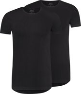 T-shirt ronde hals Episch zwart 2-Pack - L
