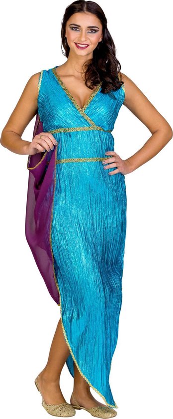 dressforfun - Vrouwenkostuum Griekse schoonheid Cassandra M - verkleedkleding kostuum halloween verkleden feestkleding carnavalskleding carnaval feestkledij partykleding - 300411