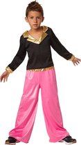 dressforfun - Disco dancer 128 (7-8y) - verkleedkleding kostuum halloween verkleden feestkleding carnavalskleding carnaval feestkledij partykleding - 302383