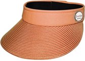 Emthunzini Hats - Zonneklep voor dames - Evoke Morgan Peak - Oranje - maat 58CM