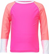Snapper Rock UV shirt Kinderen lange mouwen - Neon Roze - Maat 152-158