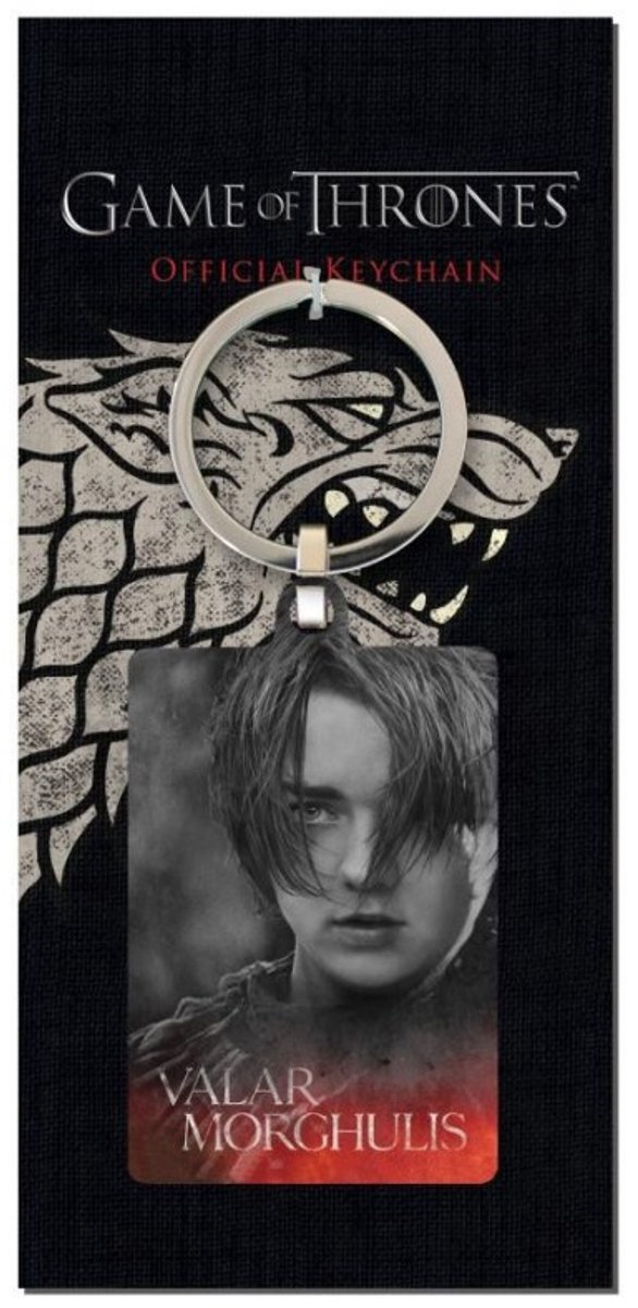 GAME OF THRONES - Metal Keychain - Arya