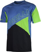 Rogelli MTB Shirt KM Adventure Blauw/Zwart/Groen XL