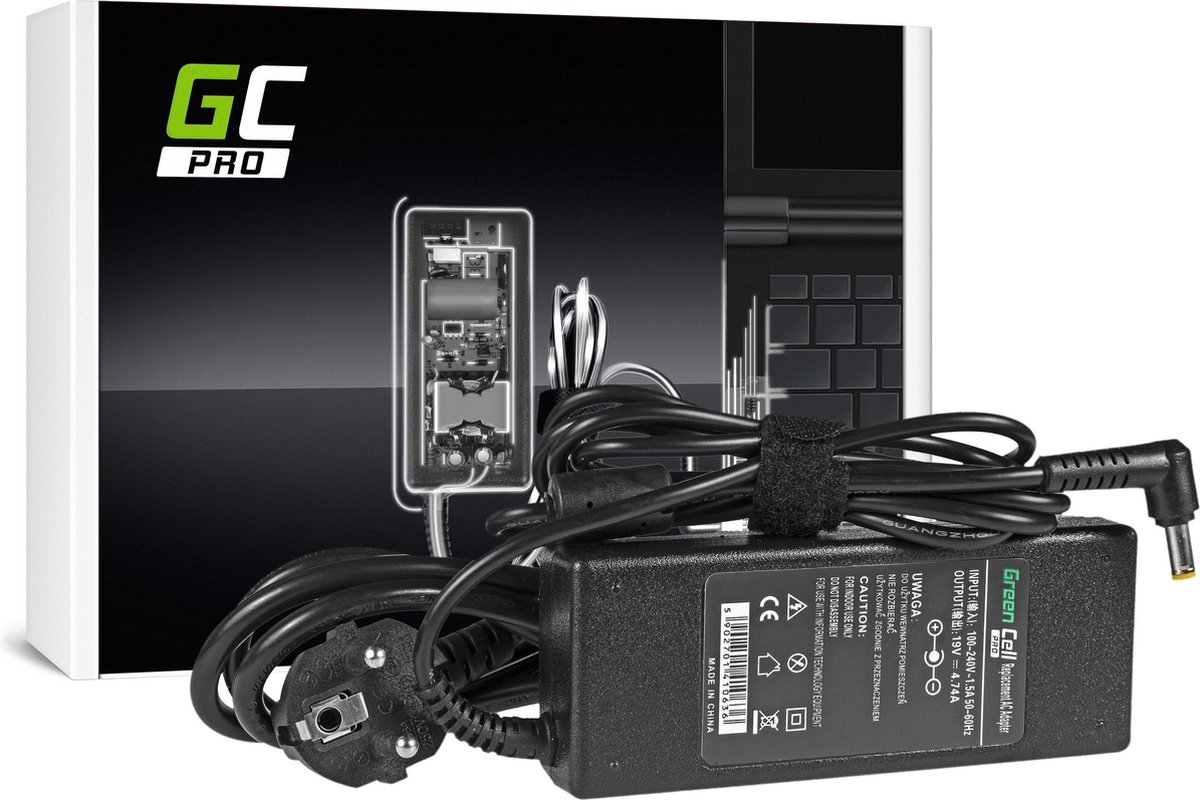 Adaptateur AC chargeur PRO pour Acer 90W / 19V 4.74A / 5.5mm-1.7mm | bol.com