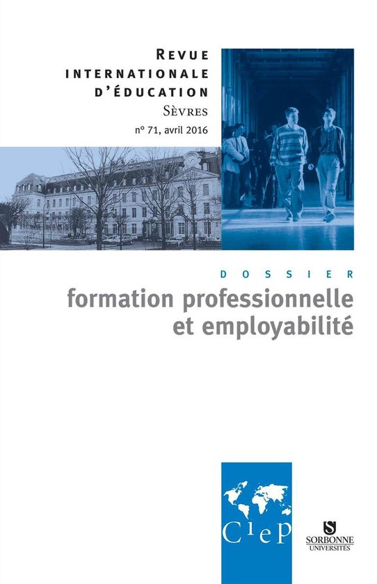 Formation professionnelle et employabilité - Revue internat ... - cover