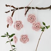 LOBERON Hanger set van 6 Sappos roze