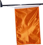 Vlaggenclub pakket oranje vlag 30x45cm