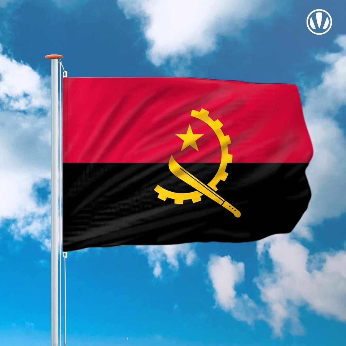 drapeau Angola 150x225cm