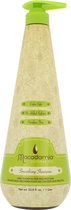Macadamia Natural Oil Smoothing Shampoo-1000 ml met pomp -  vrouwen - Voor Beschadigd haar - 1000 ml met pomp