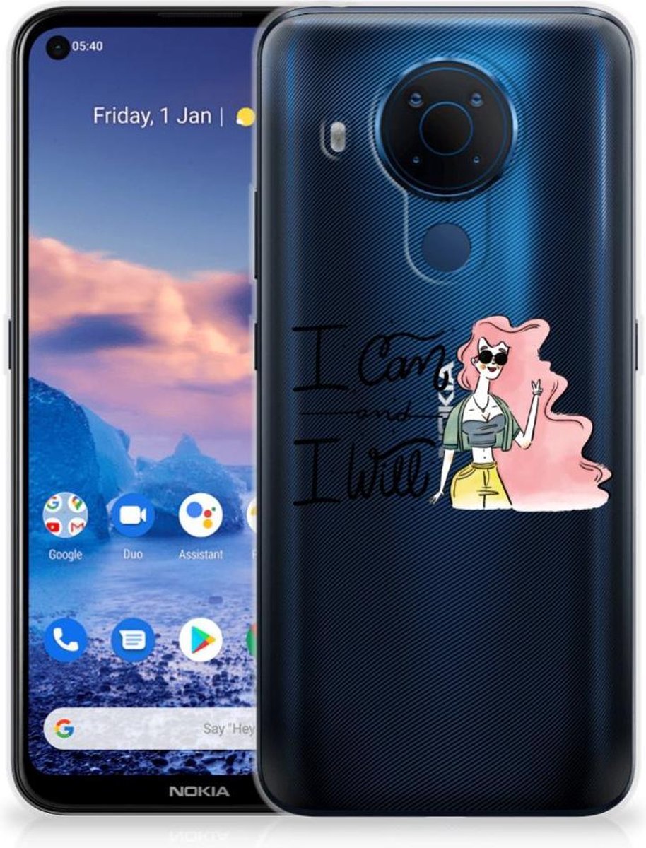 Nokia 5.4 Telefoonhoesje met Naam i Can