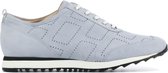 Hassia Vrouwen Suède Lage sneakers / Damesschoenen 301952 - Sky - Maat 37