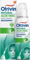 Otrivin Natural Aloe Vera zeewater neusspray voor dagelijkse neusreiniging en bij een verstopte neus 100ml