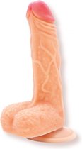 Realistische Dildo - beige Dildo - Flexibel - Zuignap - Parabenen Vrij - Nudes - Brave