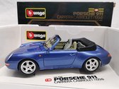 Porsche 911 Carrera Cabriolet 1994 - 1:18 - Bburago