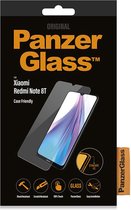 PanzerGlass Case Friendly Gehard Glas Screenprotector Geschikt voor Xiaomi Redmi Note 8T