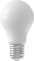 CALEX - LED Lamp - Smart LED A60 - E27 Fitting - Dimbaar - 7W - Aanpasbare Kleur CCT - Mat Wit