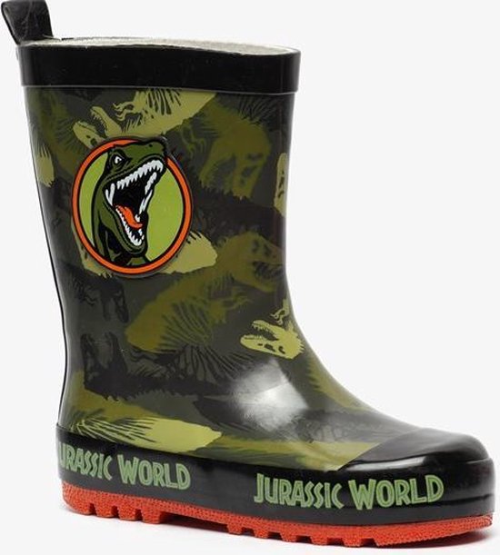 Jurassic World kinder regenlaarzen - Groen - Maat 33 | bol.com