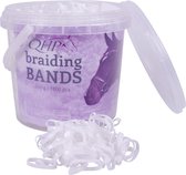 Rubber braiding bands wide