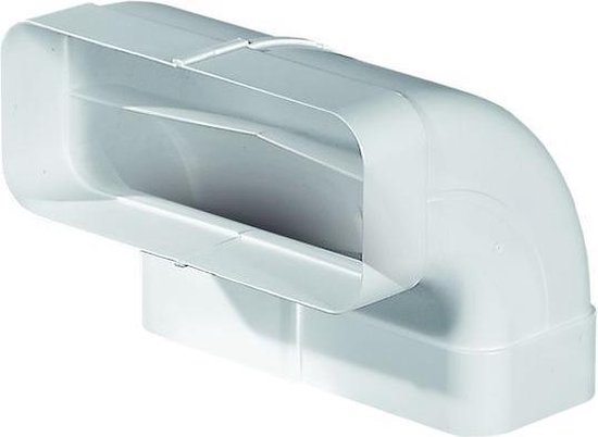 HR+ 150 bocht 90º verticaal Doeco Luchtafvoer