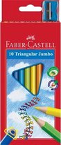 Faber Castell Kleurpotlood FC driekant - kartonnen etui à 10 stuks