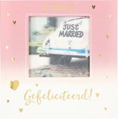 Kaart - 3D muziekkaart - Getrouwd, gefeliciteerd - 043A
