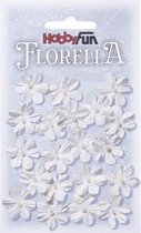 FLORELLA-Bloemen wit, 2cm