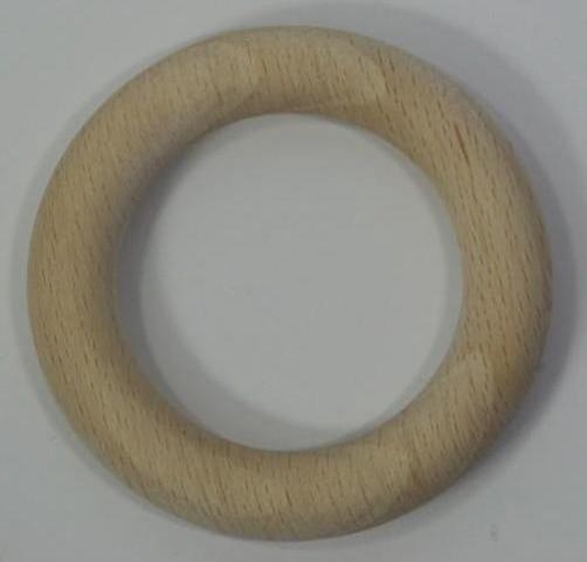 Houten ring beuken blank 70x12 Millimeter 25 stuks