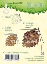 LeCrea - Doodle stempel Pine cone 55.0935