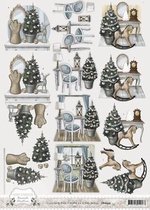 3D Knipvel - Amy Design - Brocante Christmas - Home Decoration