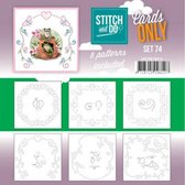 Non. 74 cartes 4K Only Stitch and Do