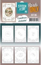 Stitch and Do Cards Only Stitch Cards A6 - 006